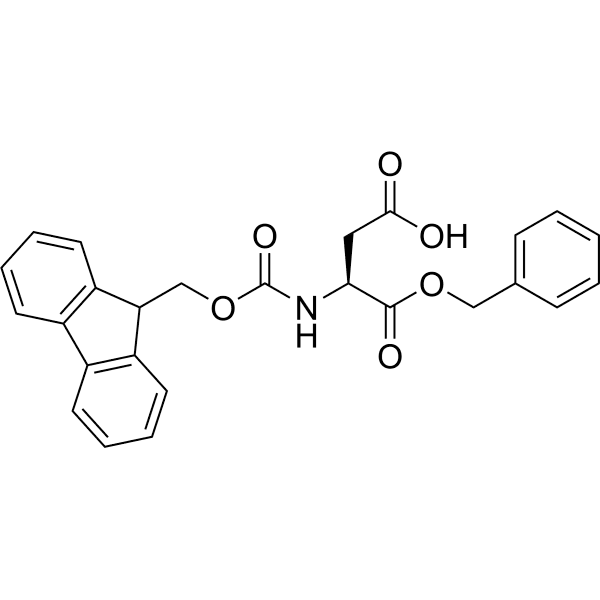 Fmoc-Asp-Obzl Structure