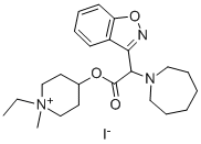 Beperidium iodide Structure