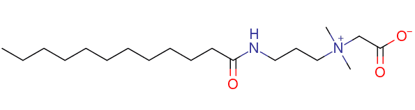 Cocamidopropyl betaine Structure