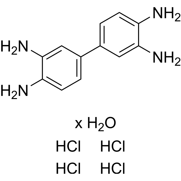DAB tetrahydrochloride hydrate Structure