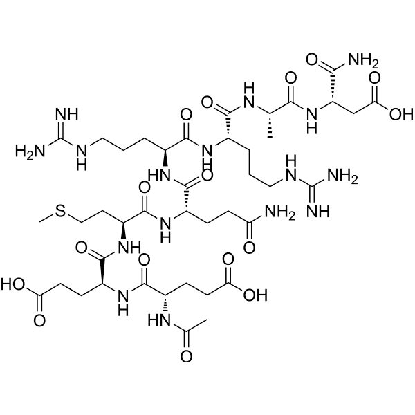 Acetyl octapeptide-1 Structure