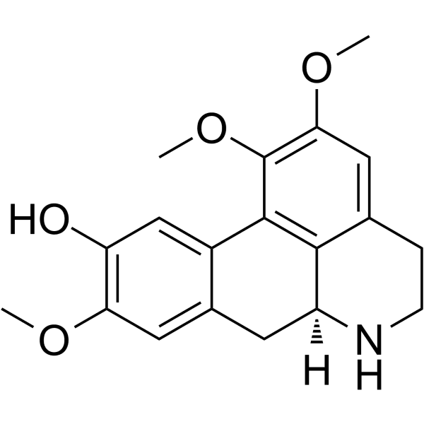 (+)-Norlirioferine Structure