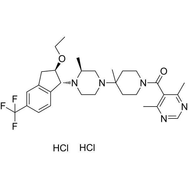 Vicriviroc dihydrochloride Structure