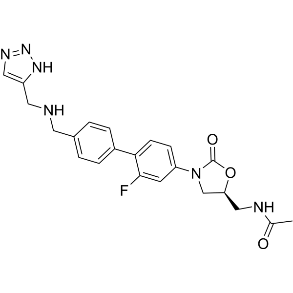 Radezolid Structure