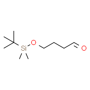 4-(tert-Butyldimethylsilyloxy)butanal  Structure