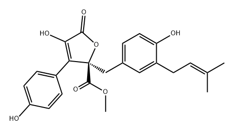 Butyrolactone I Structure