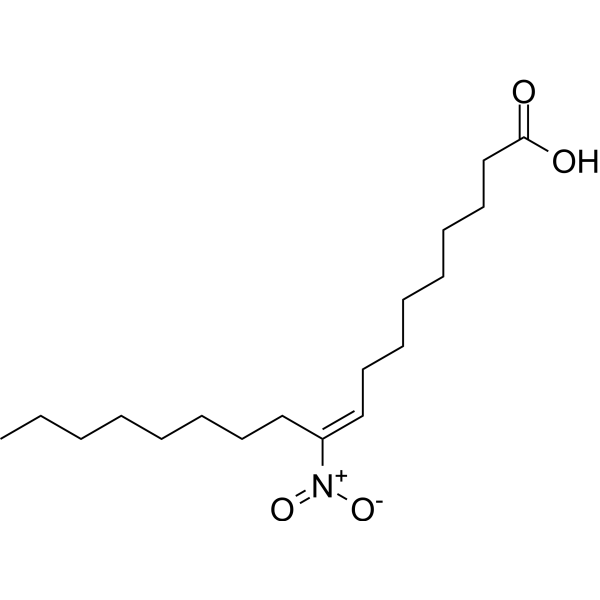 10-Nitrooleic acid Structure