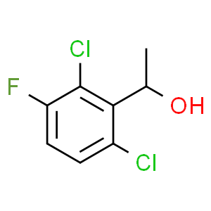 (S)-1-(2,6-Dichloro-3-fluoro-phenyl)-ethanol  Structure