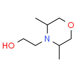 4-Morpholineethanol, 3,5-dimethyl-  Structure