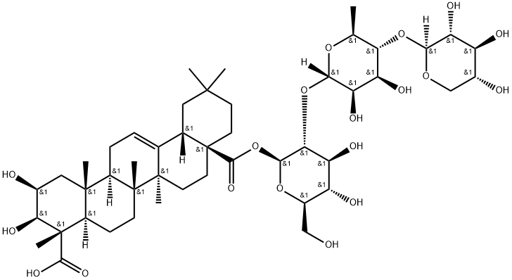 Polygalasaponin E Structure