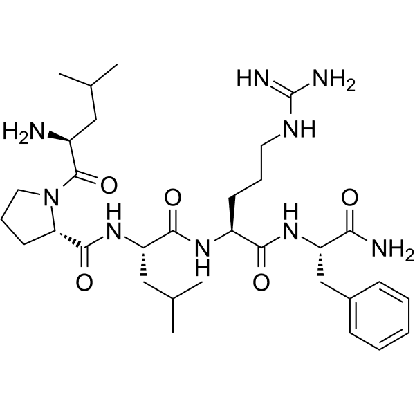LPLRF-NH2 Structure