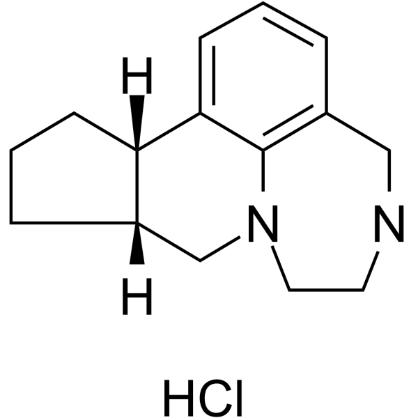 Vabicaserin hydrochloride Structure
