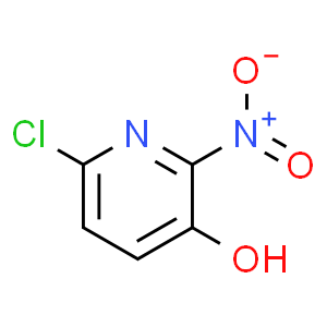 6-Chloro-3-hydroxy-2-nitropyridine  Structure