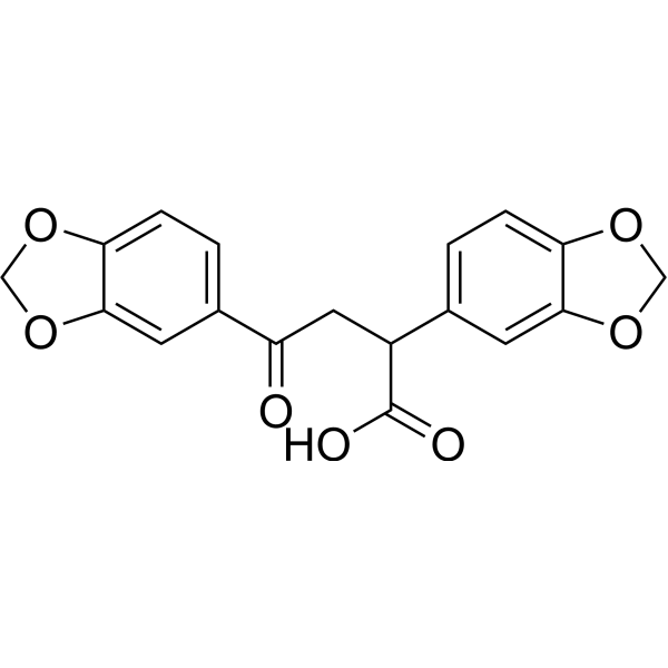 RUNX1/ETO tetramerization-IN-1  Structure