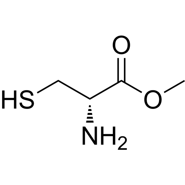 methyl D-cysteinate Structure