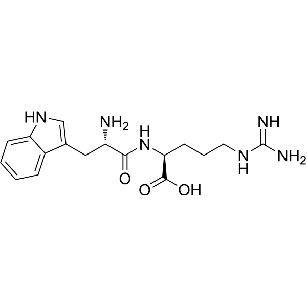 H-Trp-Arg-OH Structure