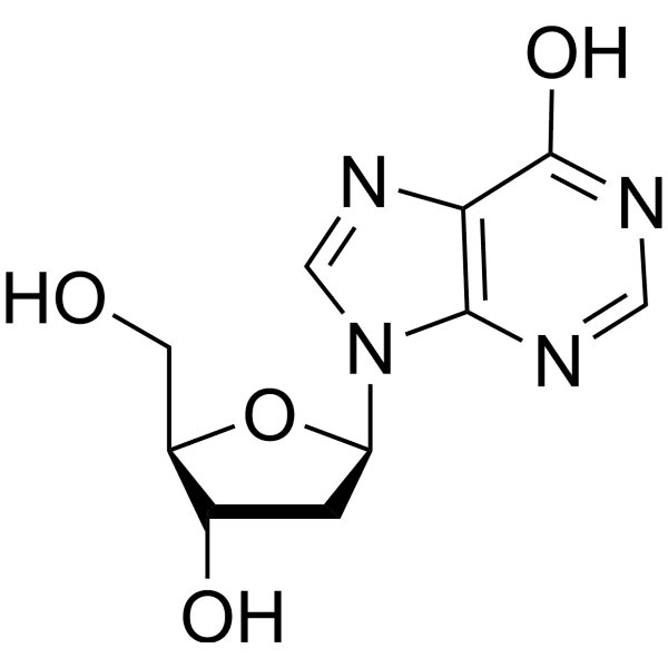 2'-Deoxyinosine Structure