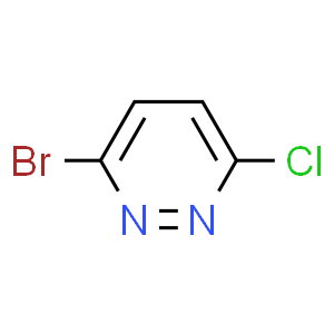 3-Bromo-6-chloropyridazine  Structure