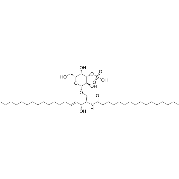 Palmitoyl sulfatide  Structure