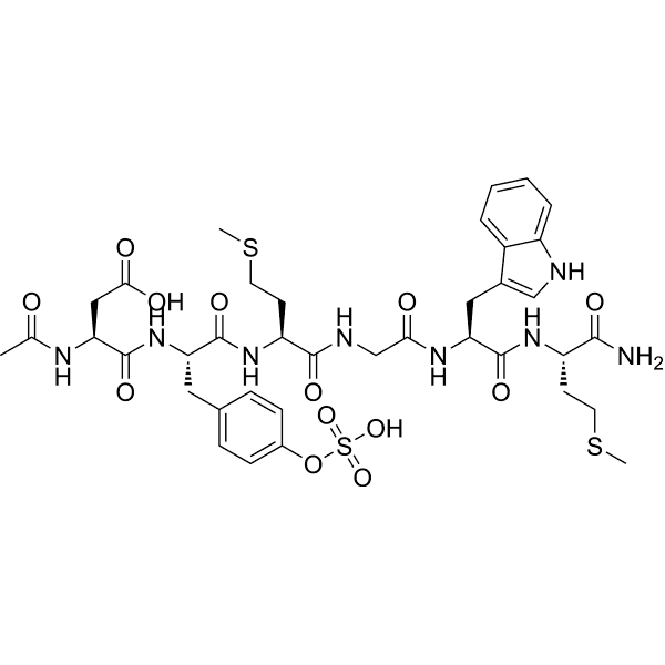 CCK (26-31) (sulfated) Structure