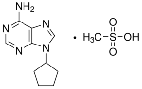 9-Cyclopentyladenine monomethanesulfonate Structure