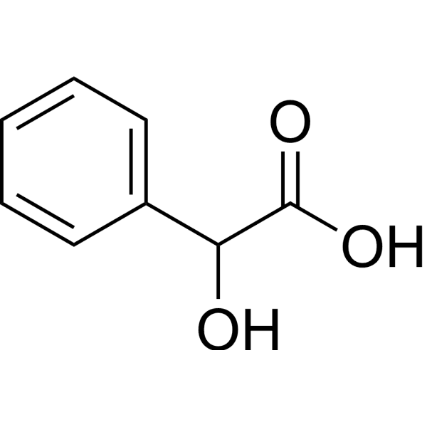 Mandelic acid Structure