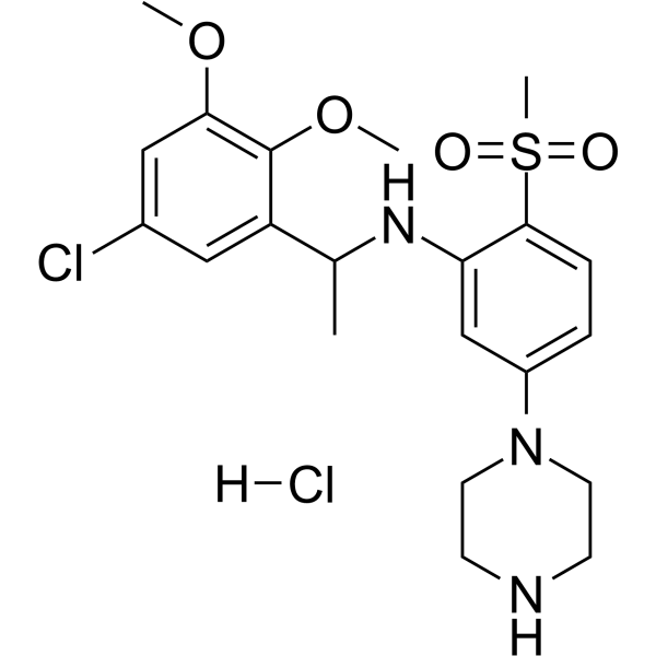 PRX-07034 hydrochloride Structure