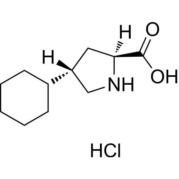 H-Chpro-OH.HCl Structure