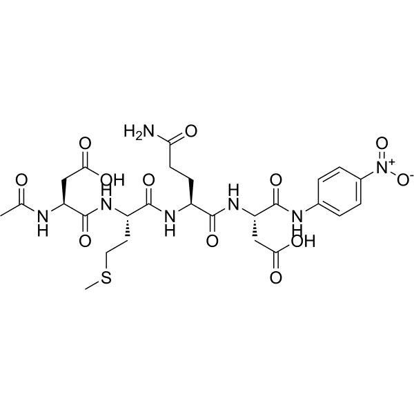 Ac-DMQD-pNA Structure