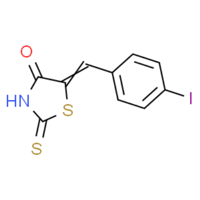 5-(4-iodobenzylidene)rhodanine  Structure