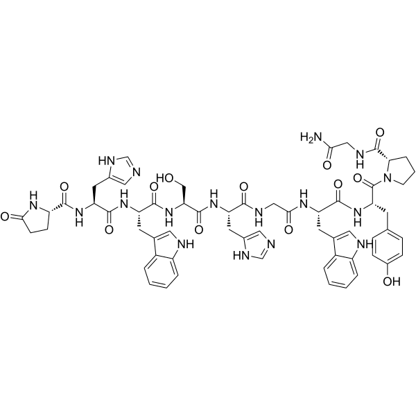 LH-RH II (chicken) Structure