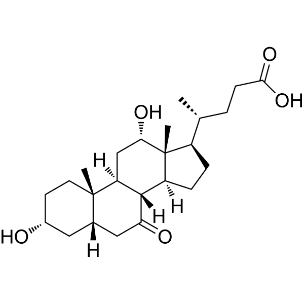 7-keto-Deoxycholic acid Structure