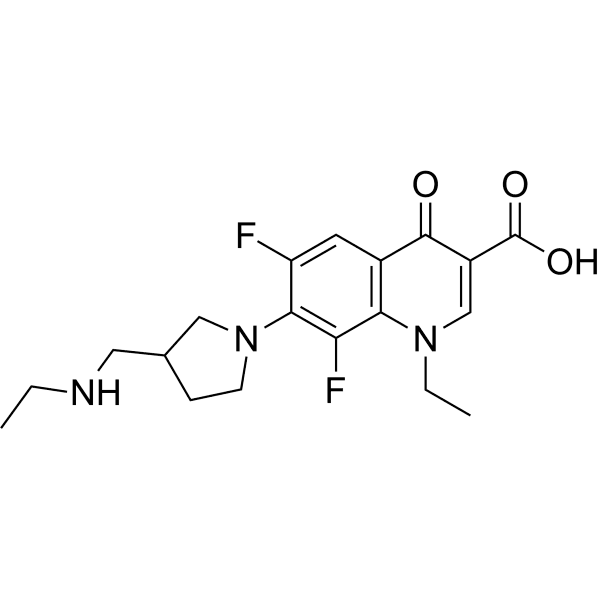 Merafloxacin Structure