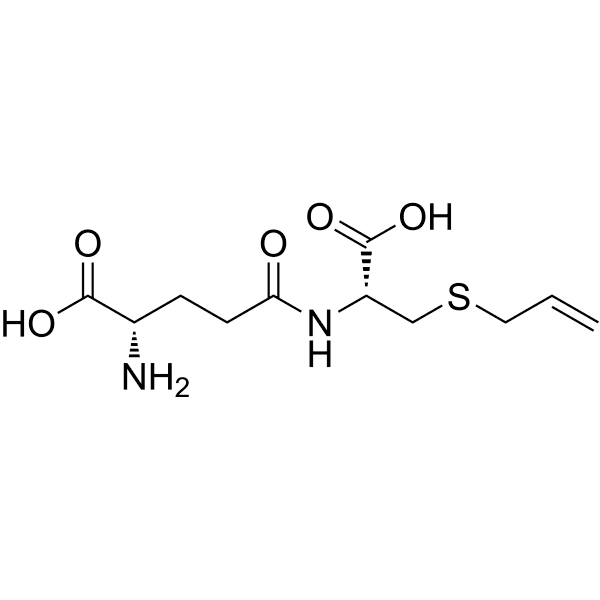γ-Glutamyl-S-allylcysteine Structure