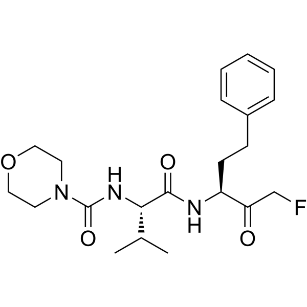 Calpain inhibitor V Structure