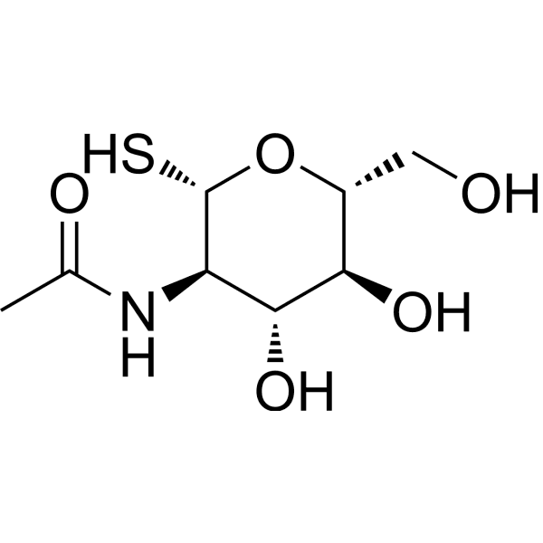 GlcNAc-SH Structure