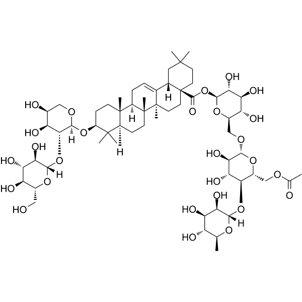 Acanthopanaxoside B Structure