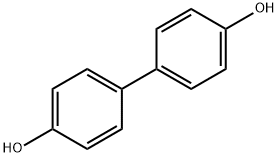 4,4'-Dihydroxybiphenyl Structure