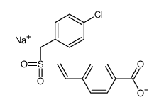 Recilisib sodium Structure
