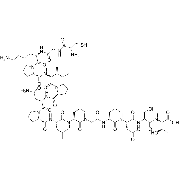 Cys-V5 Peptide Structure