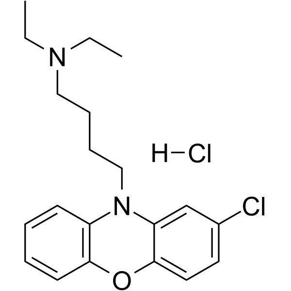 10-DEBC hydrochloride  Structure