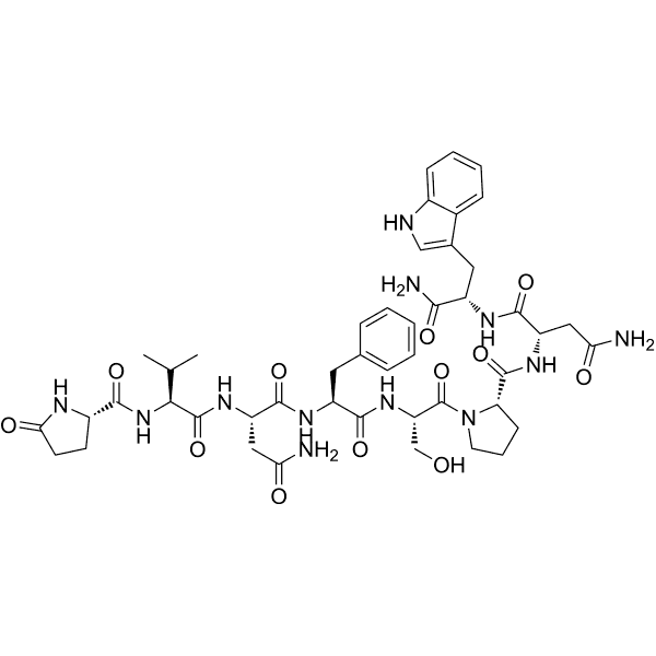 Cockroach Myoactive Peptide I Structure