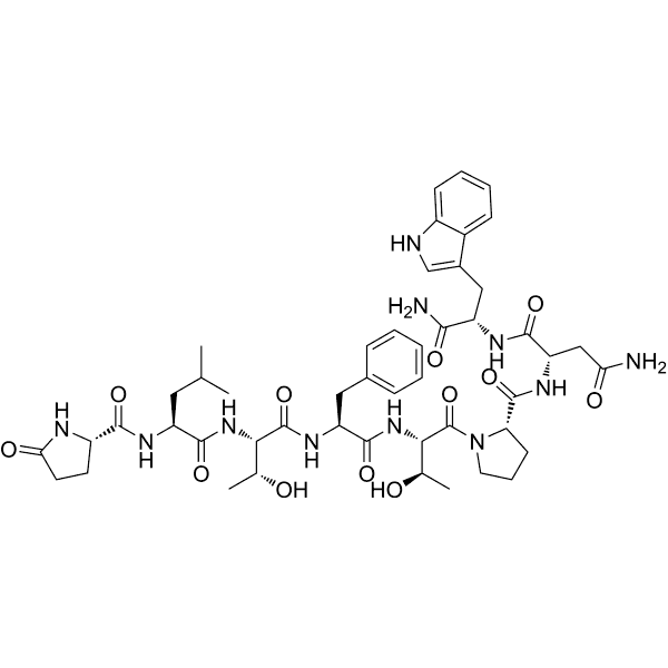 Cockroach Myoactive Peptide II Structure