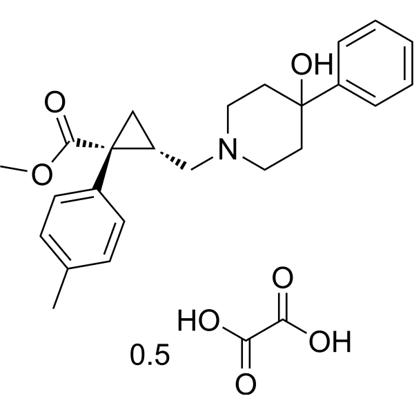 (±)-PPCC hemioxalate  Structure