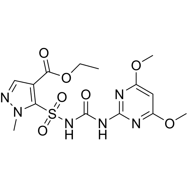 Pyrazosulfuron-ethyl Structure