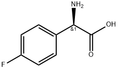 (R)-2-Amino-2-(4-fluorophenyl)acetic acid Structure