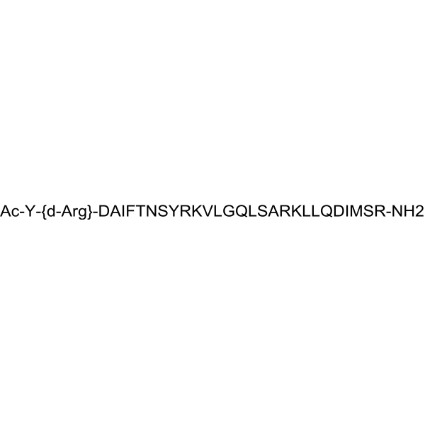Acetyl-(D-Arg2)-GRF (1-29) amide (human) Structure