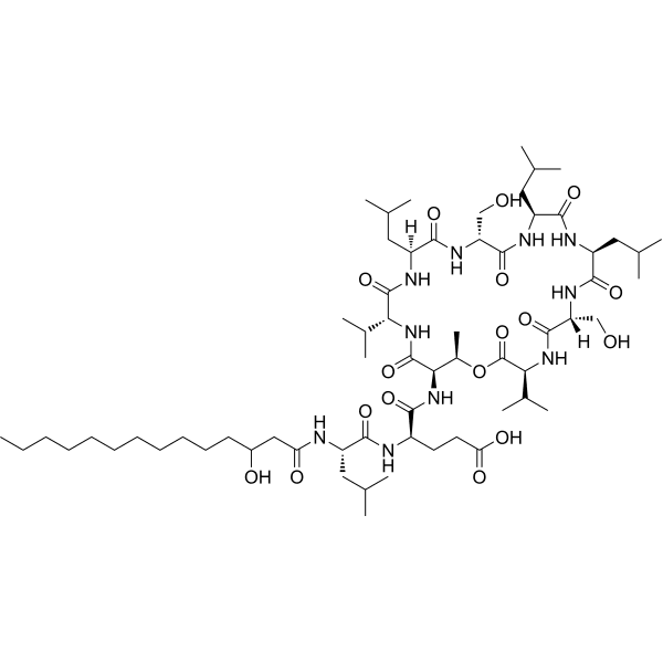 Orfamide B Structure