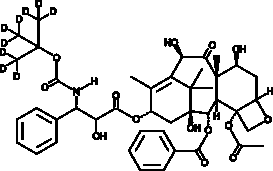 Docetaxel-d9 Structure
