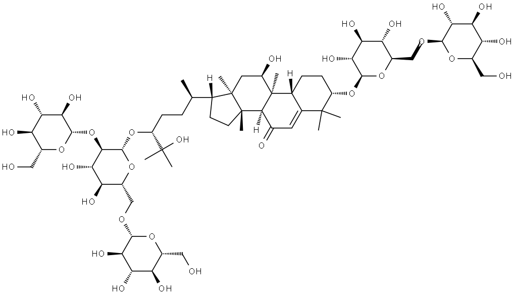 7-Oxo-mogroside V Structure